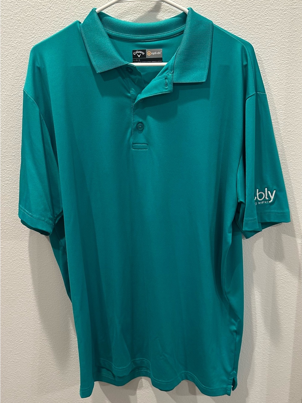 Callaway Men's Teal Performance Polo